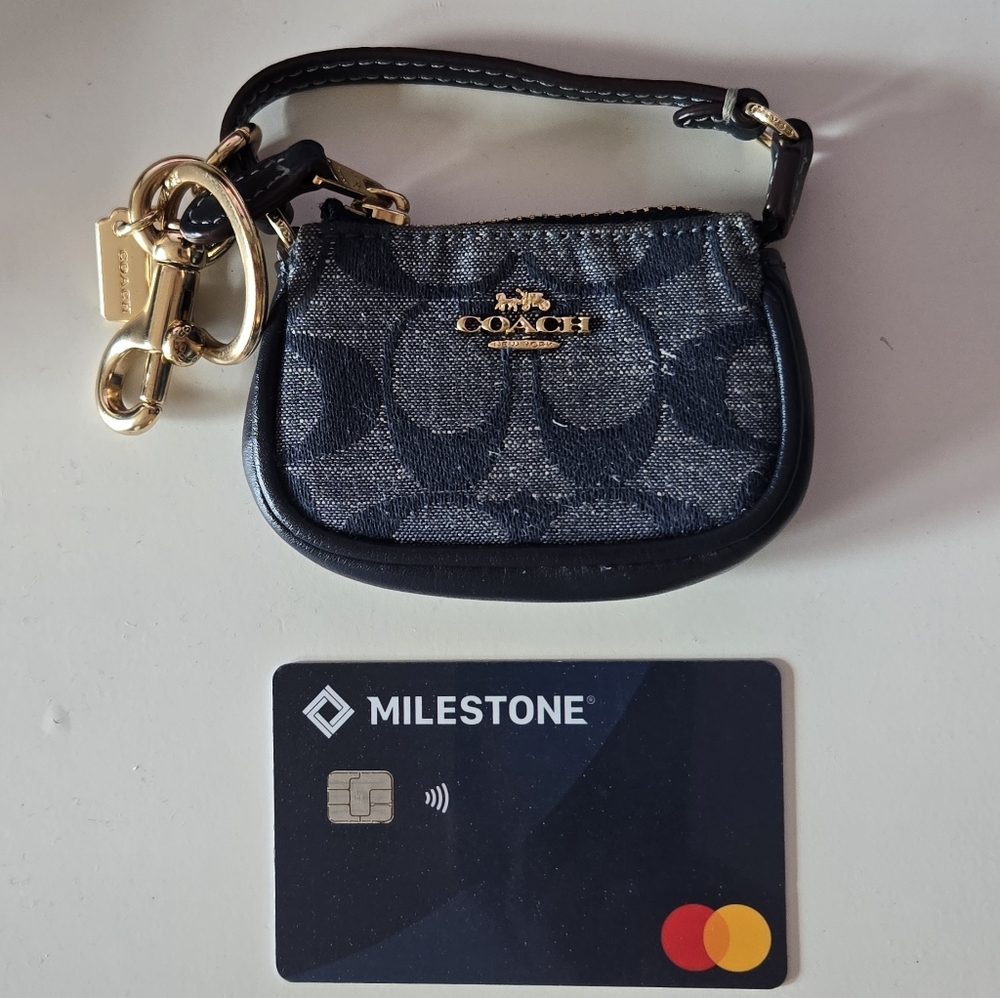 Coach Gold Keychain Accessory - Picture 4 of 5